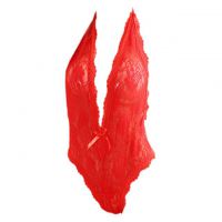 L0484 - Baju Tidur Dinas Malam Wanita Lingerie Teddy Bodysuit Seksi Halter Merah Transparan Belahan Dada Rendah