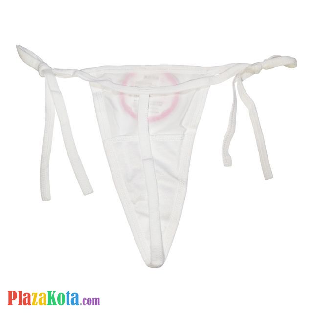 GS042 - Celana Dalam Wanita G-String Seksi Putih Ikat Samping - Photo 2
