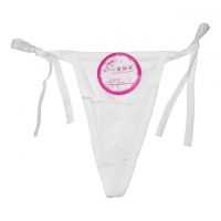 GS042 - Celana Dalam Wanita G-String Seksi Putih Ikat Samping