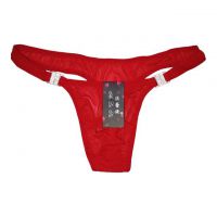 GP003 - Celana Dalam Pria G-String Seksi Merah Transparan