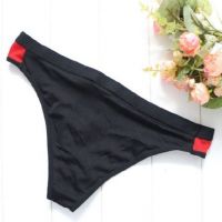 GP045 - Celana Dalam Pria G-String Seksi Hitam Depan Transparan - 2