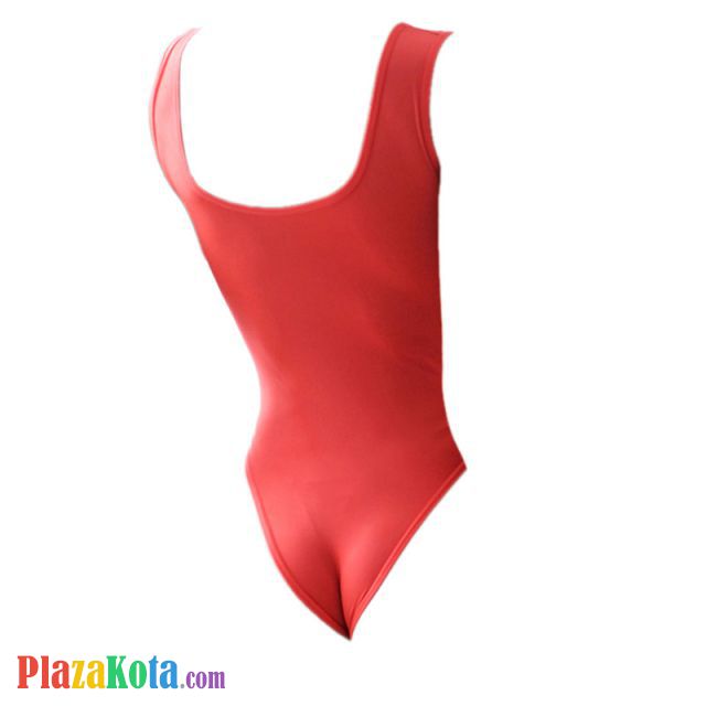 L0721 - Baju Tidur Dinas Malam Wanita Lingerie Teddy Bodysuit Seksi Merah - Photo 2
