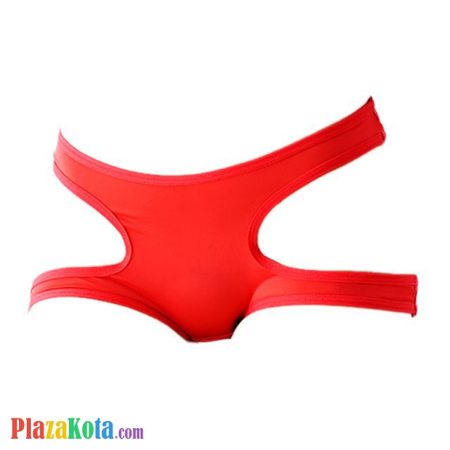 P324 - Celana Dalam Wanita Panties Boyshort Seksi Merah - Photo 1