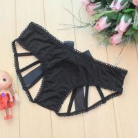 P620 - Celana Dalam Wanita Panties Hipster Seksi Hitam Pita Terbuka Belakang - 2