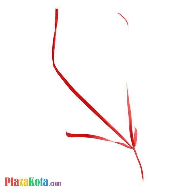 L1280 - Baju Tidur Dinas Malam Wanita Lingerie Teddy Bodysuit Seksi Merah Transparan Open Cup - Photo 2