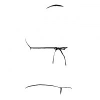 L0246 - Baju Tidur Dinas Malam Wanita Lingerie Teddy Bodysuit Seksi Halter Macan Tutul Coklat - 2