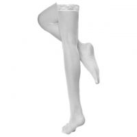 S003 - Stocking Overknee Sepaha Fishnet Putih - 2