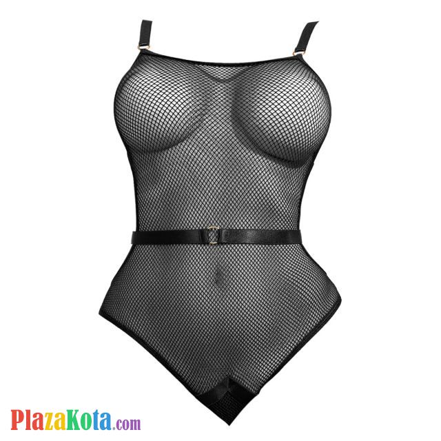 L1330 - Baju Tidur Dinas Malam Wanita Lingerie Teddy Bodysuit Seksi Hitam Jaring Transparan - Photo 1 L1330 - Baju Tidur Dinas Malam Wanita Lingerie Teddy Bodysuit Seksi Hitam Jaring Transparan - Photo 1